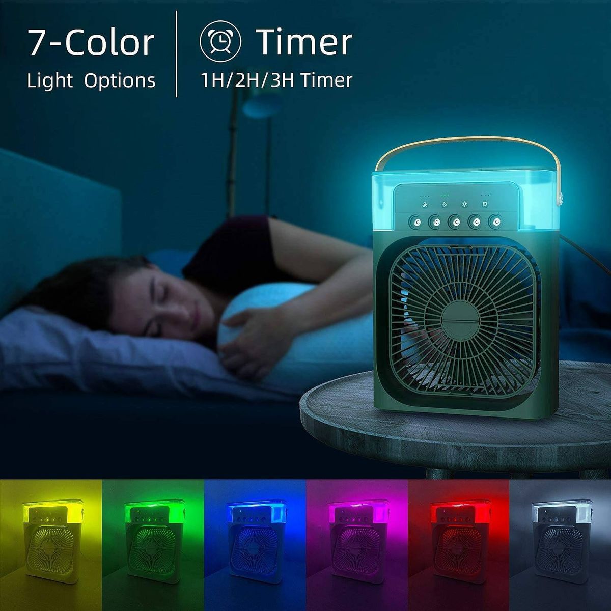 Air Cooler Usb Humidifier Fan Gives Your Home A Nice Scent