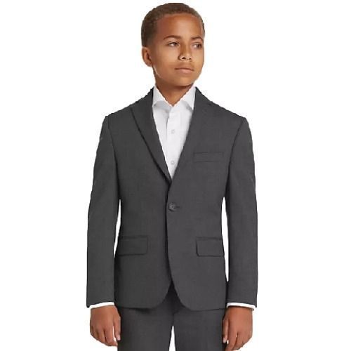 Smart Boy's Suit - Grey (3 Piece)
