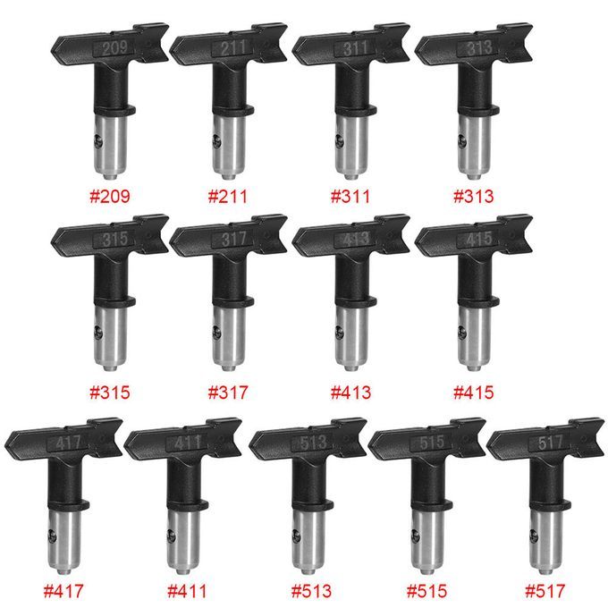 2 PCS Tungsten Steel Airless  Gun Nozzle Tip  Sprayer Tip