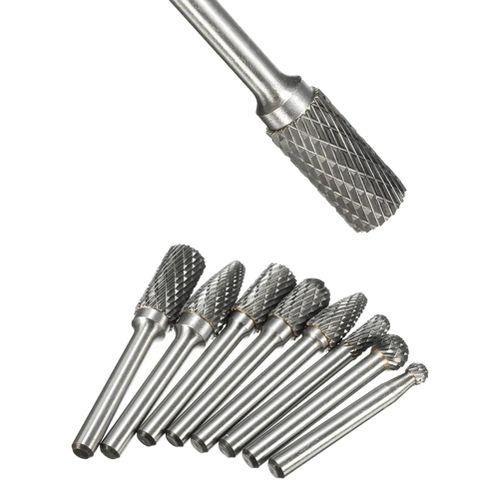 1/4 Inch Shank 8Pcs Double Cut Carbide Rotary