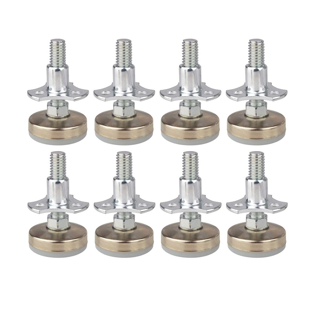 Heavy Duty Furniture Leveling Feet, Adjustable Furniture Leg Levelers ​for Tables Chairs Cabinets Sofa Raiser, Support 1320LB
