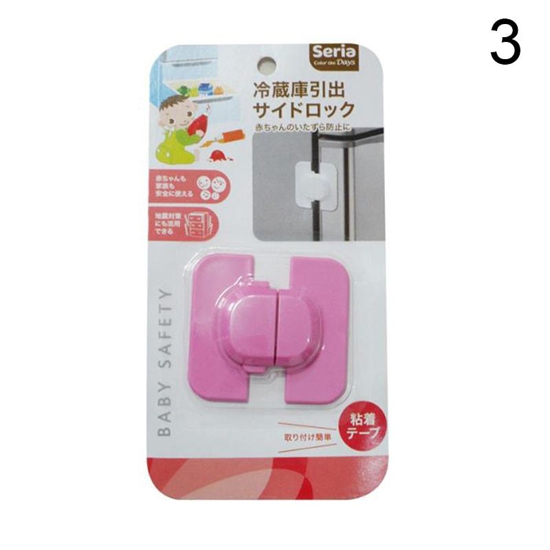Home Refrigerator Fridge Freezer Door Lock Latch Catch Toddler Baby Safety Locks Clearance Sale 2022 Most Popular Lowest Price