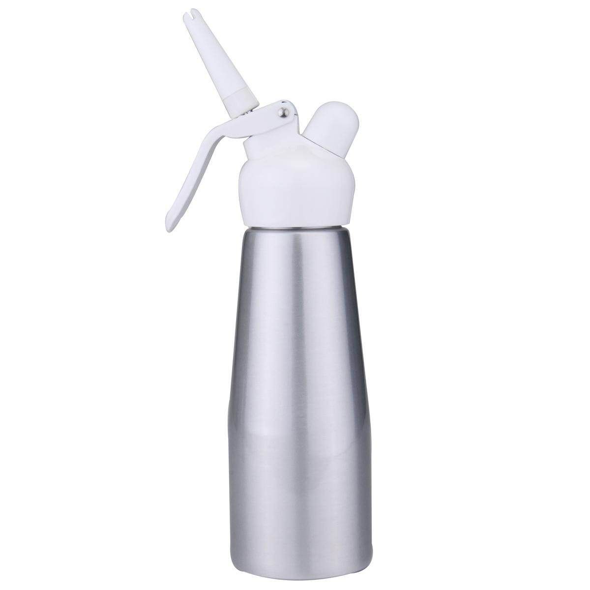 Dispensers Silver Creamer Foam 275x80x42MM 0.5 Litre/1 Pint Drink Cake