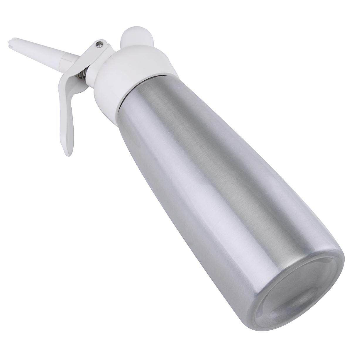 Dispensers Silver Creamer Foam 275x80x42MM 0.5 Litre/1 Pint Drink Cake