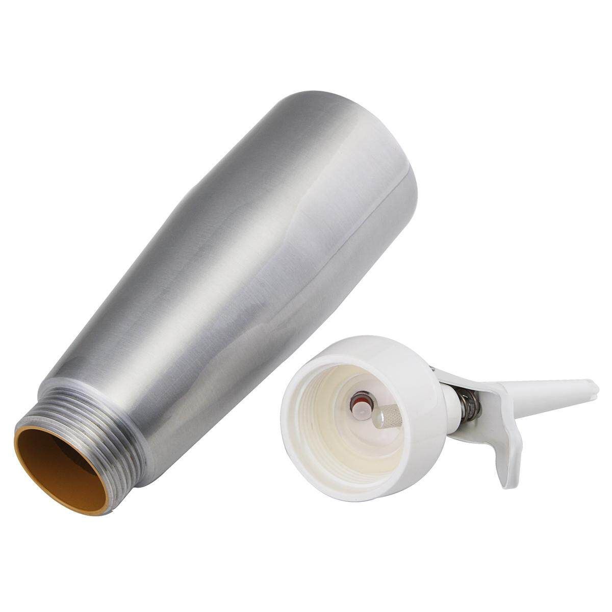 Dispensers Silver Creamer Foam 275x80x42MM 0.5 Litre/1 Pint Drink Cake