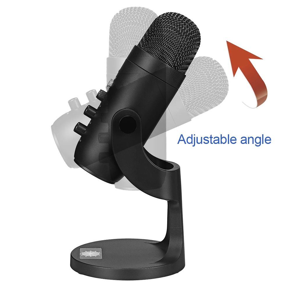 USB Condenser Recording PodcastLive Broadcast Voice Chat  Microphone