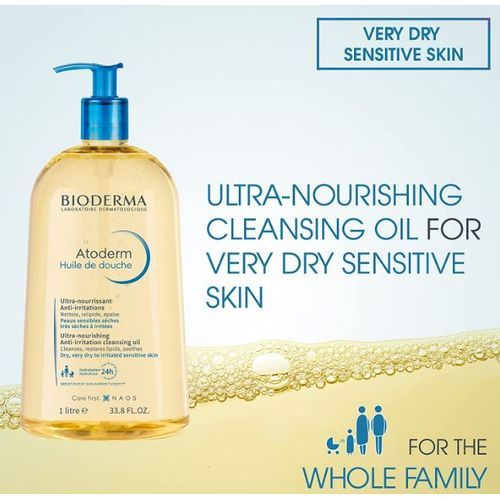 Atoderm Face And Body Cleansing Oil Body Wash  1Litre