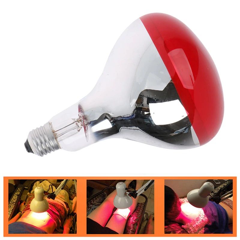 E27 Heat Lamp Heating Therapy Light Pain Relief Health Bulb