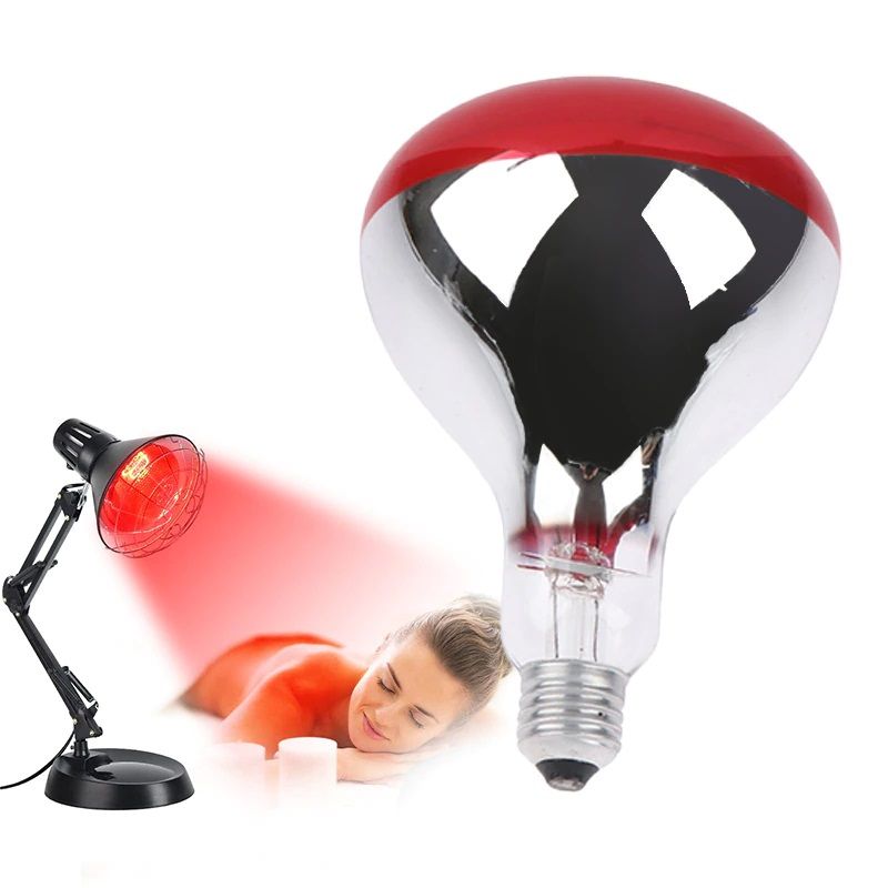 E27 Heat Lamp Heating Therapy Light Pain Relief Health Bulb
