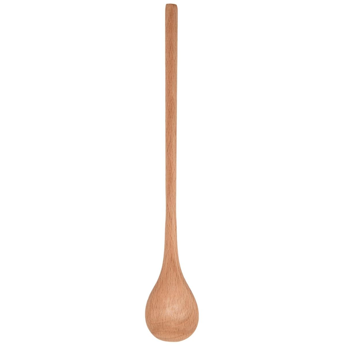 6 Pcs Wooden Spoon,Long Handle Wood Spoons Mixing Stirring Soup Coffee Iced Tea Spoon Used for Kitchen Mixing Cooking