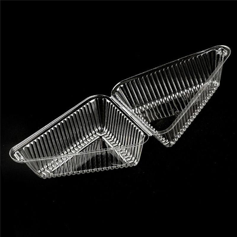 100Pcs Triangle Cheesecake Boxes Triangle Pie Holders Cake B