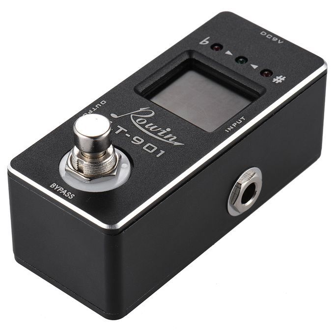 Mini Chromatic Guitar Tuner Pedal Effect True Bypass LCD
