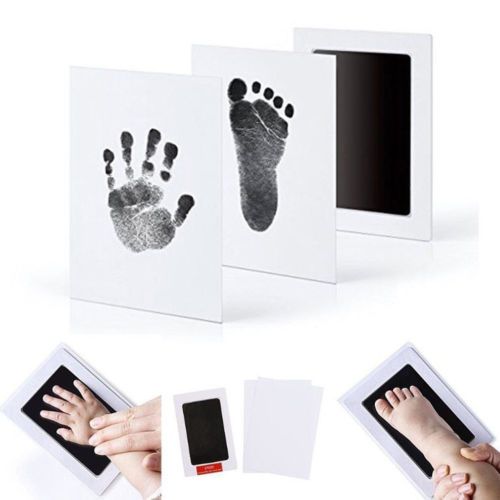 Hot Newborn Baby Souvenirs Inkless Wipe Baby Kit-Hand Foot