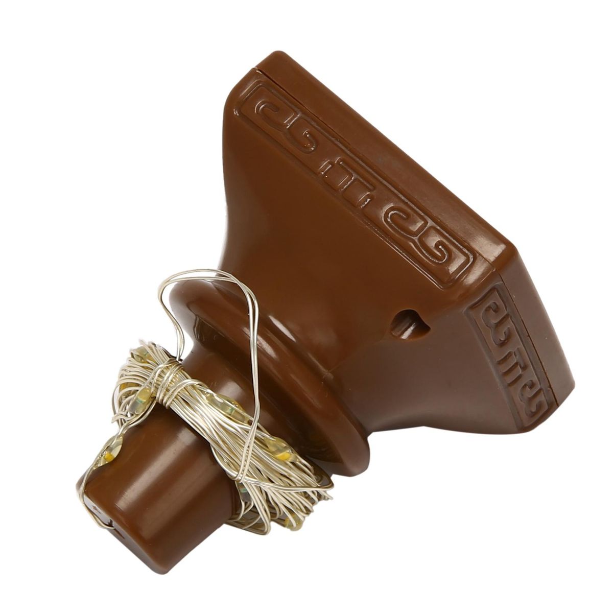 Solar Powered Lights 20 LED Copper Cork Lights for DIY Wedd