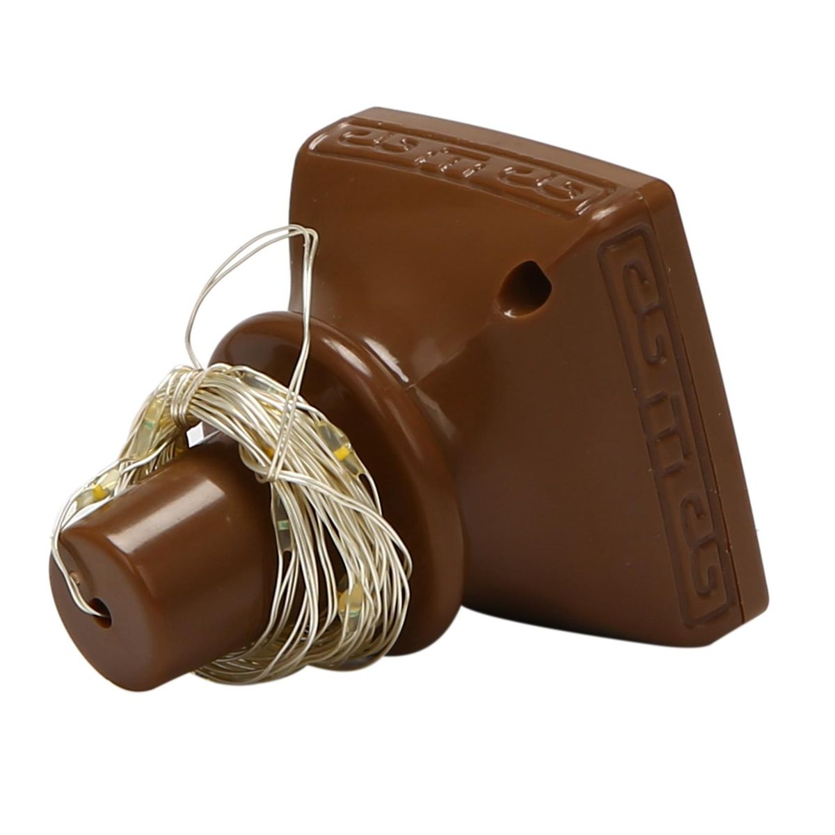 Solar Powered Lights 20 LED Copper Cork Lights for DIY Wedd
