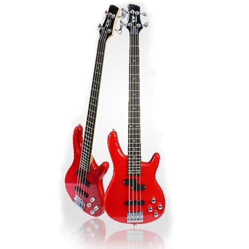 Professional 4 Strings Bass Guitar - Red