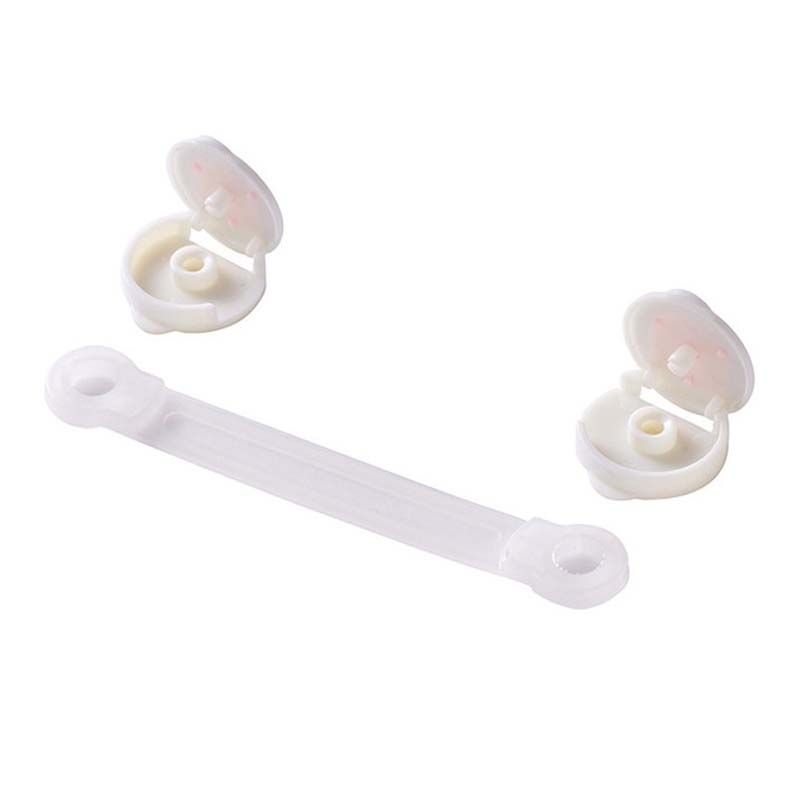 10pcs/lot Doors Drawers Wardrobe Safety Locks Toddler Baby Children Protection Safety Plastic Lock Kids Safe Locks - 10cm