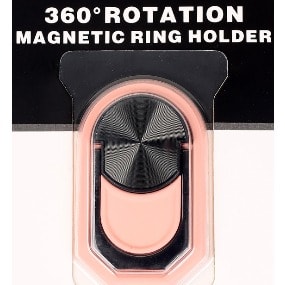 360 Rotation Magnetic Rine Holder- Pink
