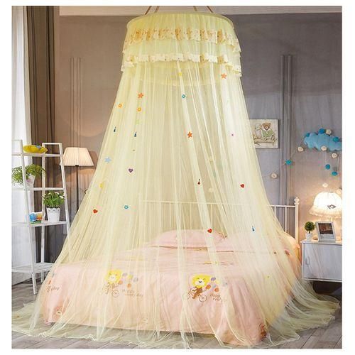 Children Elegant Tulle Bed Dome Bed Netting Canopy Circular