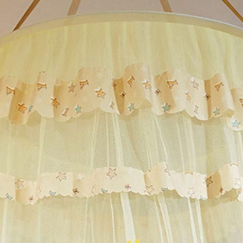 Children Elegant Tulle Bed Dome Bed Netting Canopy Circular