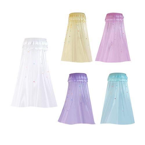 Children Elegant Tulle Bed Dome Bed Netting Canopy Circular