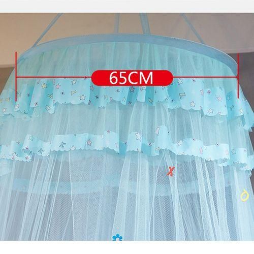 Children Elegant Tulle Bed Dome Bed Netting Canopy Circular