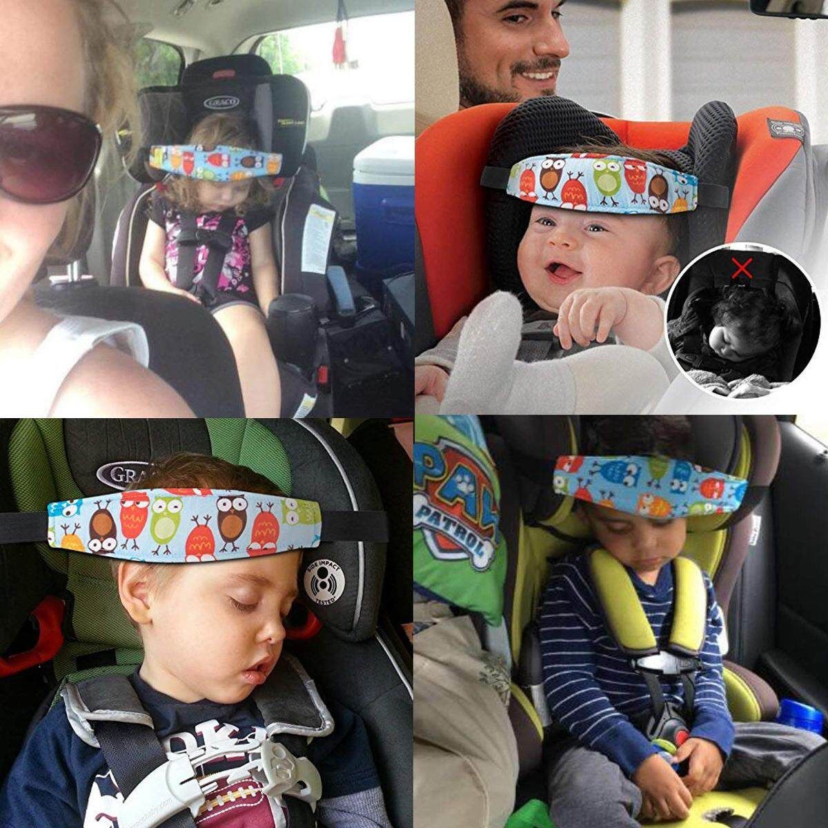 Baby Safety Car Seat Sleep Nap Aid Child Kid Head Protector Belt B