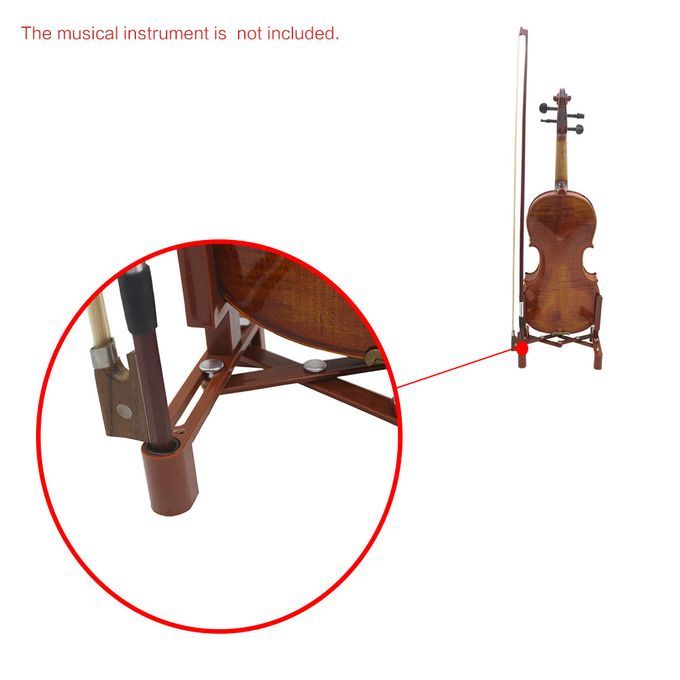 Adjustable Stand Holder For Full Size Violin Foldable