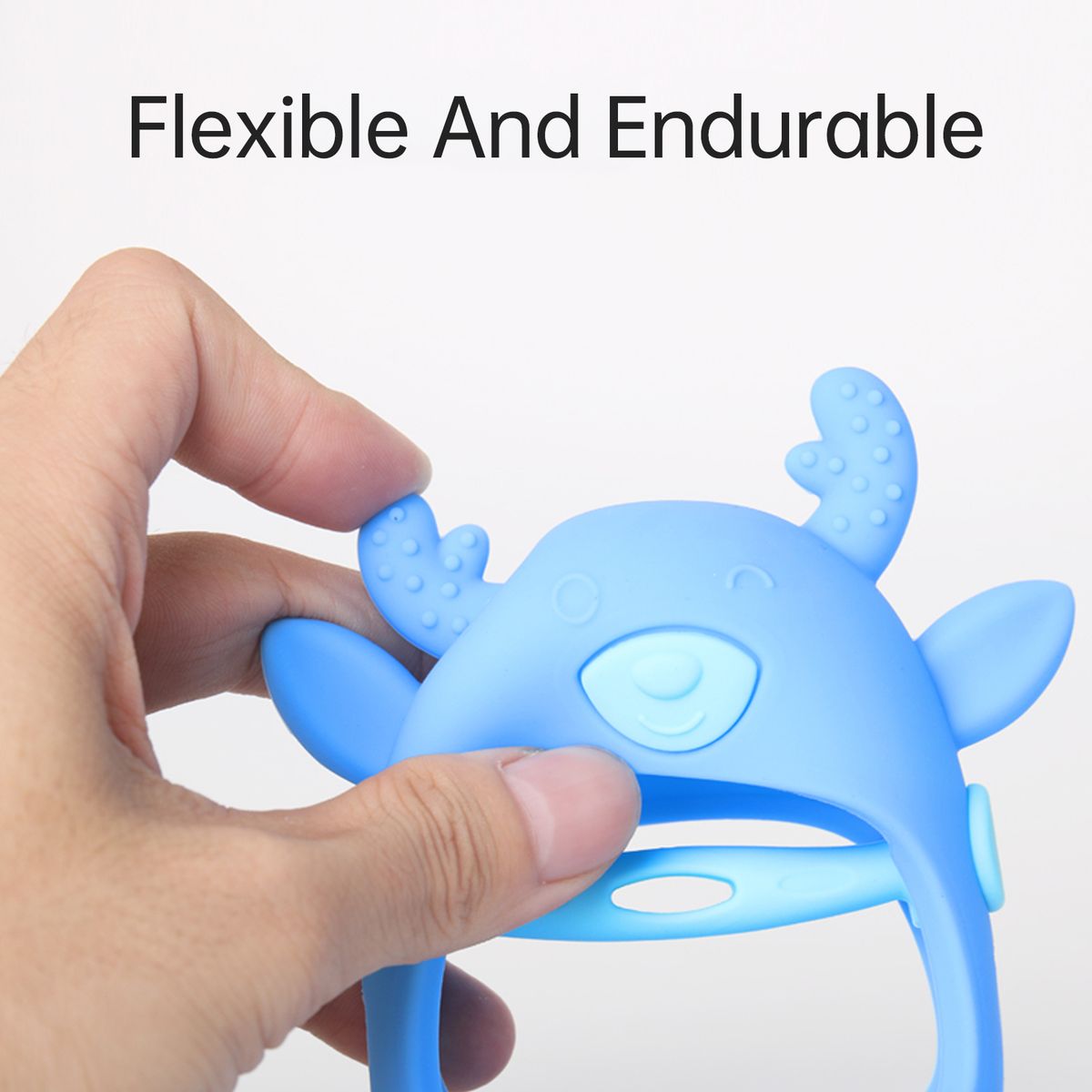 Baby Teether Deer Teething Mitten Baby Teething Glove