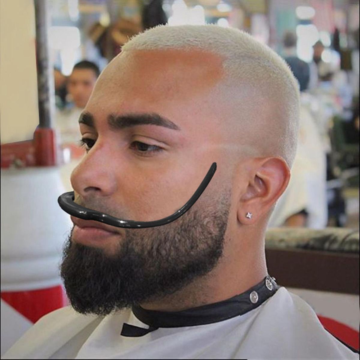Beard Shaping Tool Flexible Beard Shaper Template For