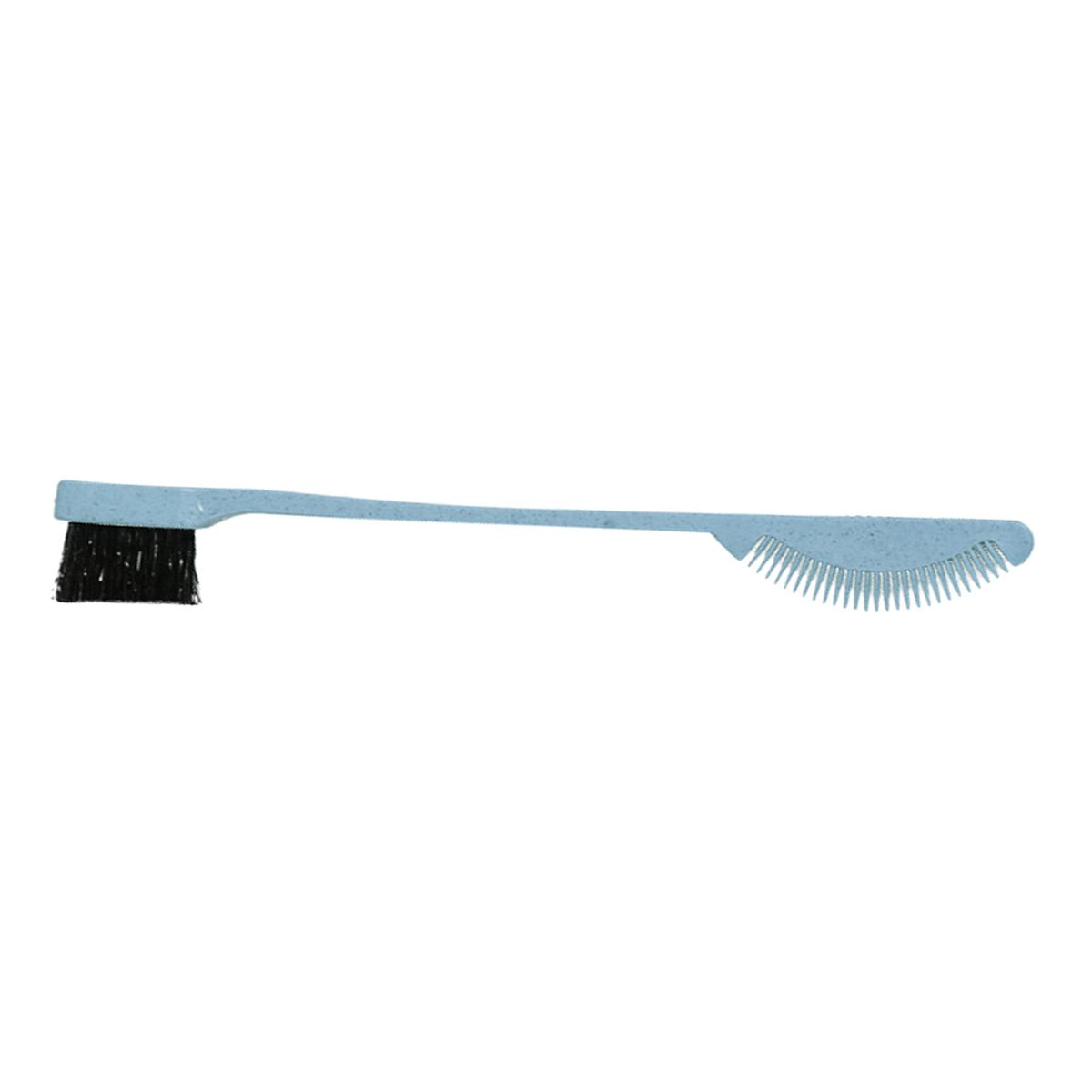 Double Sided Edge Control Brush Hair Comb Smooth Grooming Hair Blue