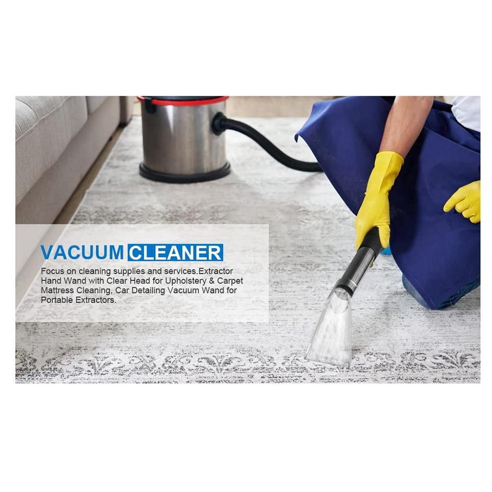 Extractor Tool Clear Head for Upholstery & Carpet Cleaning,