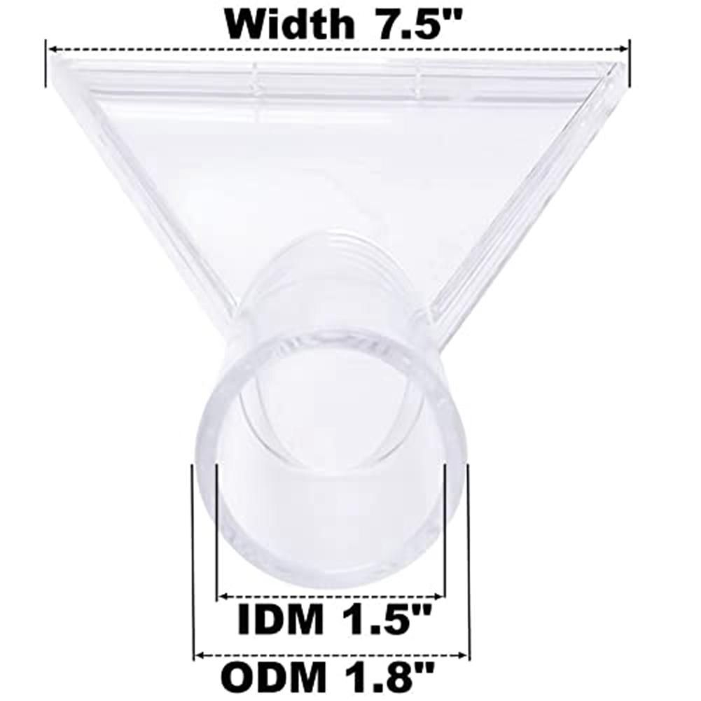 Extractor Tool Clear Head for Upholstery & Carpet Cleaning,