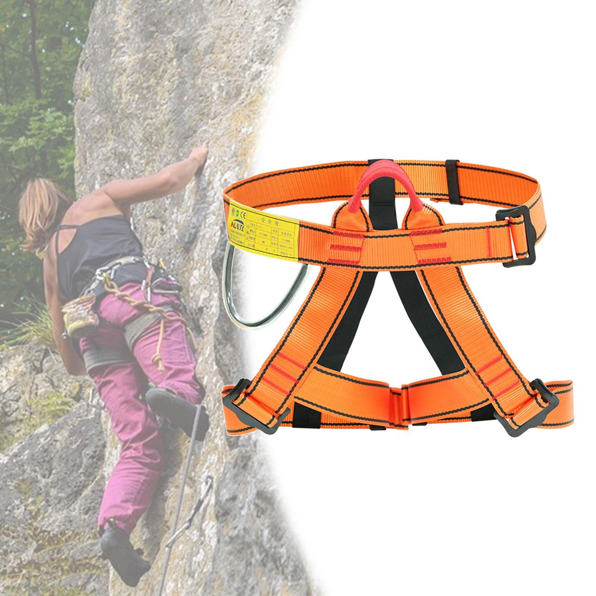Climbing Harness Half Body Caving Professional