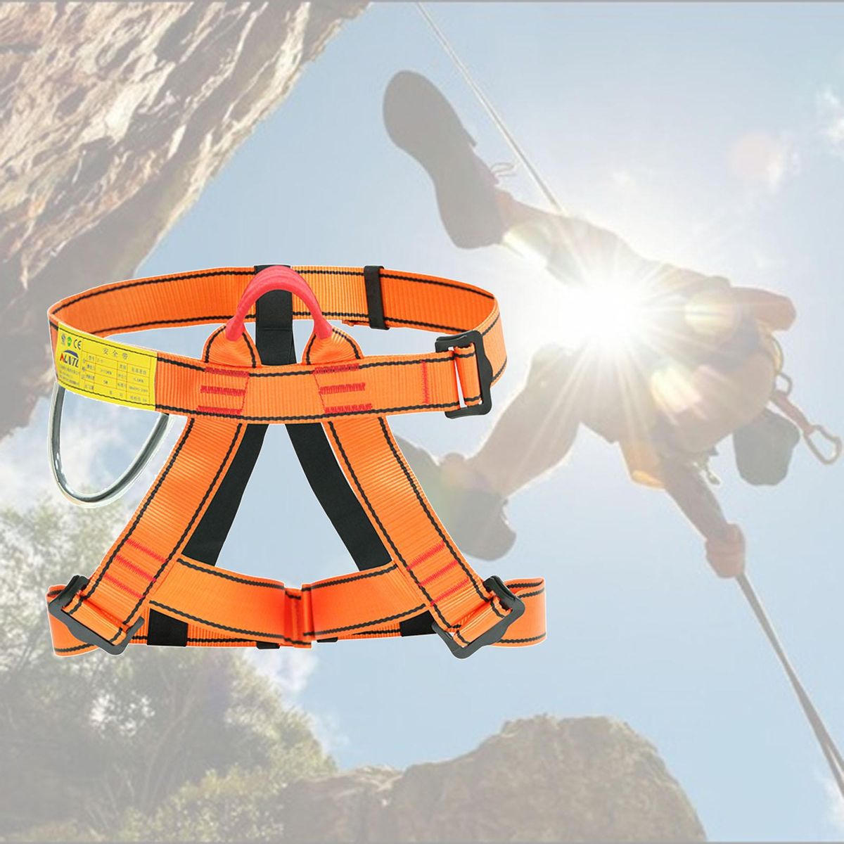 Climbing Harness Half Body Caving Professional