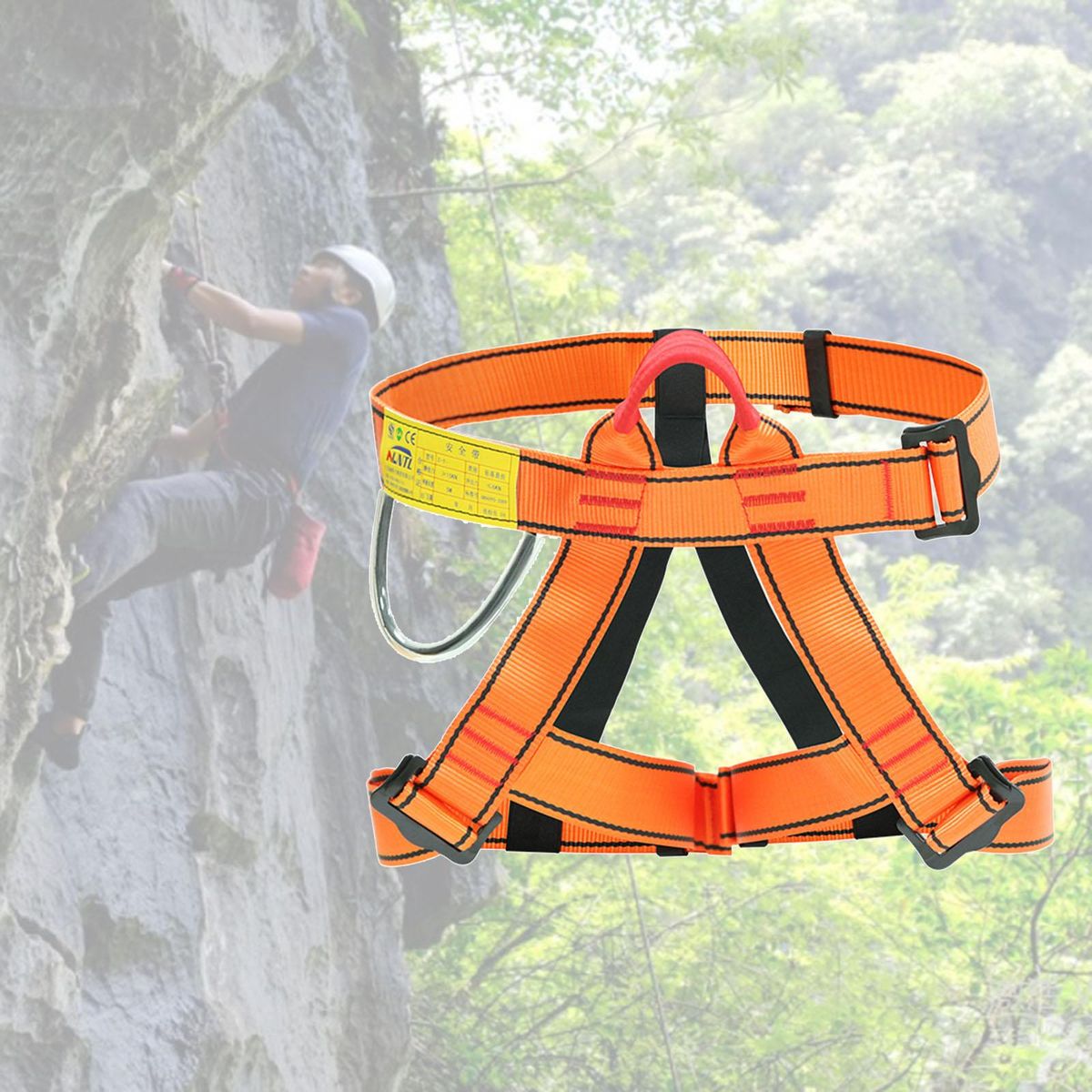 Climbing Harness Half Body Caving Professional
