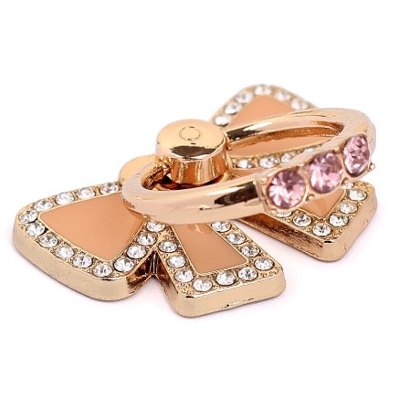 Magnet Gold Bow Ring Phone Holder