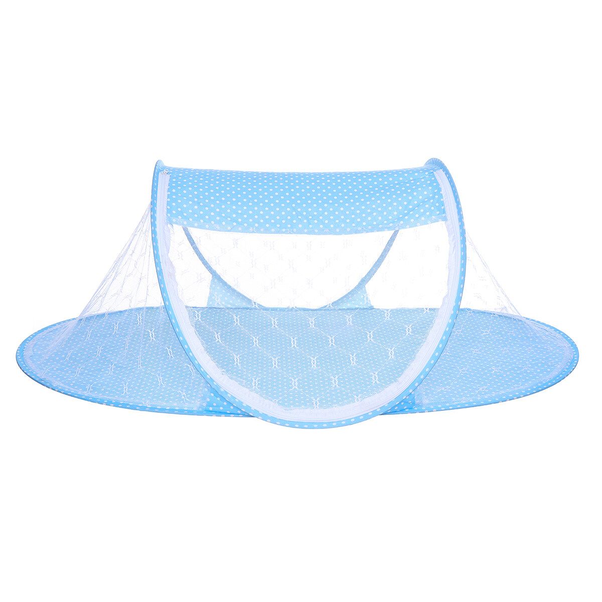 Baby Crib Netting Portable Foldable Tent Bed Mosquito Newborn Sleep Netting Travel Play Blue 1