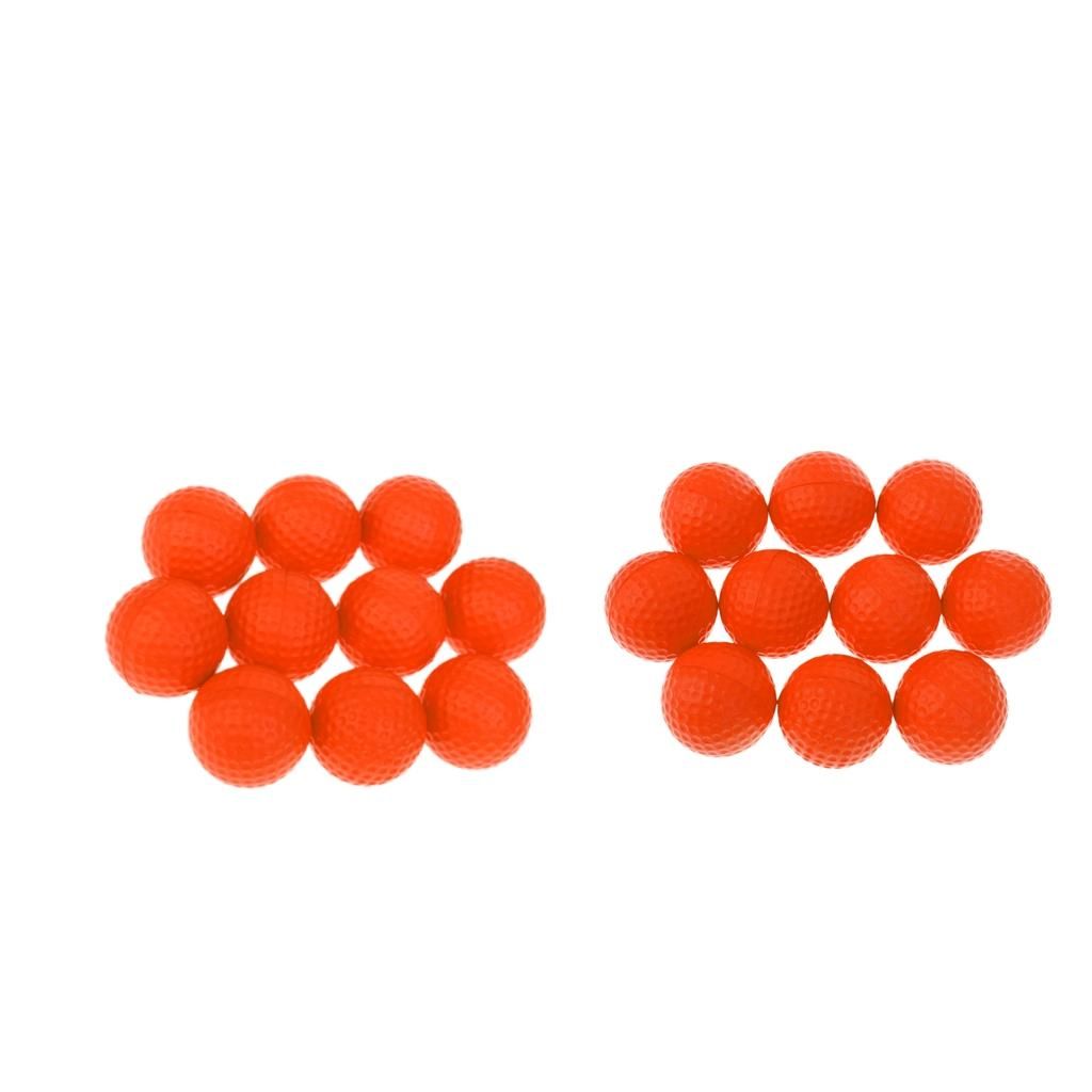 20x Foam Sponge Golf Balls Training Ball Bouncing For Home Office