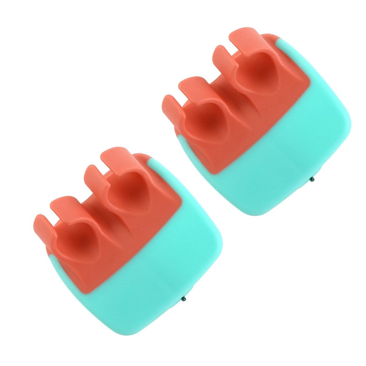 2 Pcs Fruit Graters Finger Grip Cabbage Graters Blue