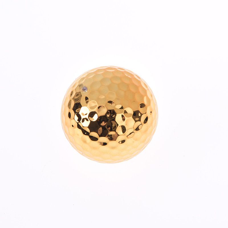 High Quality Plated Golf Ball Durable Construction Fancy