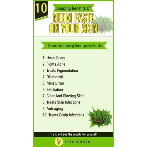 Organic Edible Neem Leaves Powder - 100g