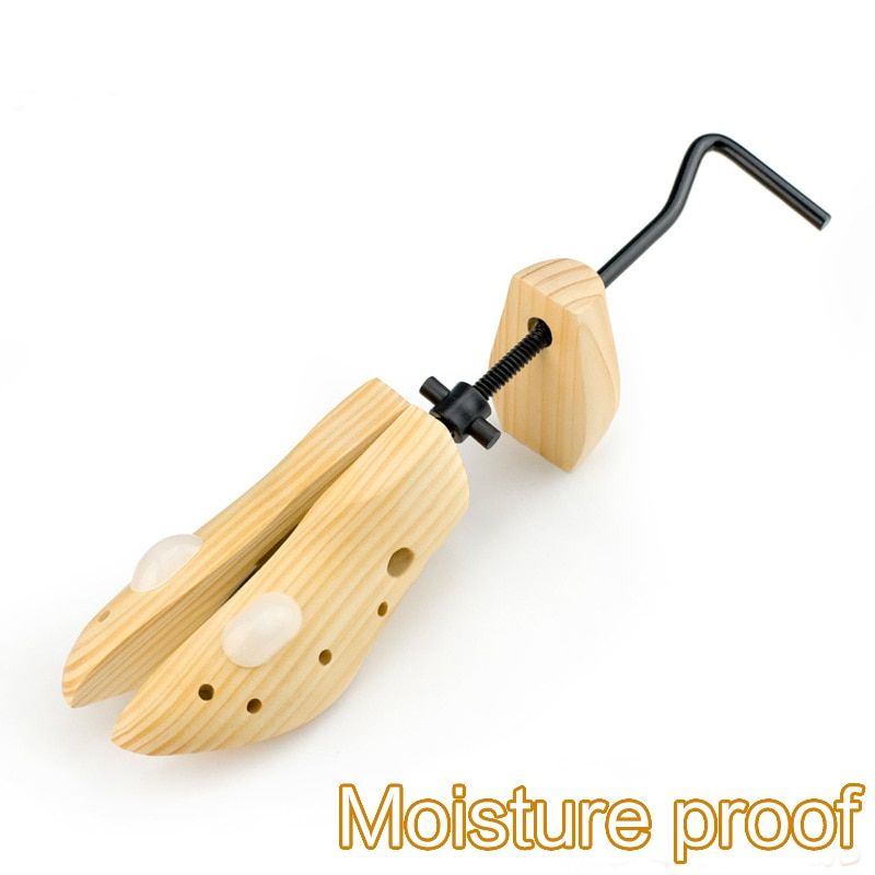1 Piece Wood Wooden Shoe Trees Adjustable Shape For Women And Men Shoes Tree Professional Shoe Stretchers Pumps Boots Expander