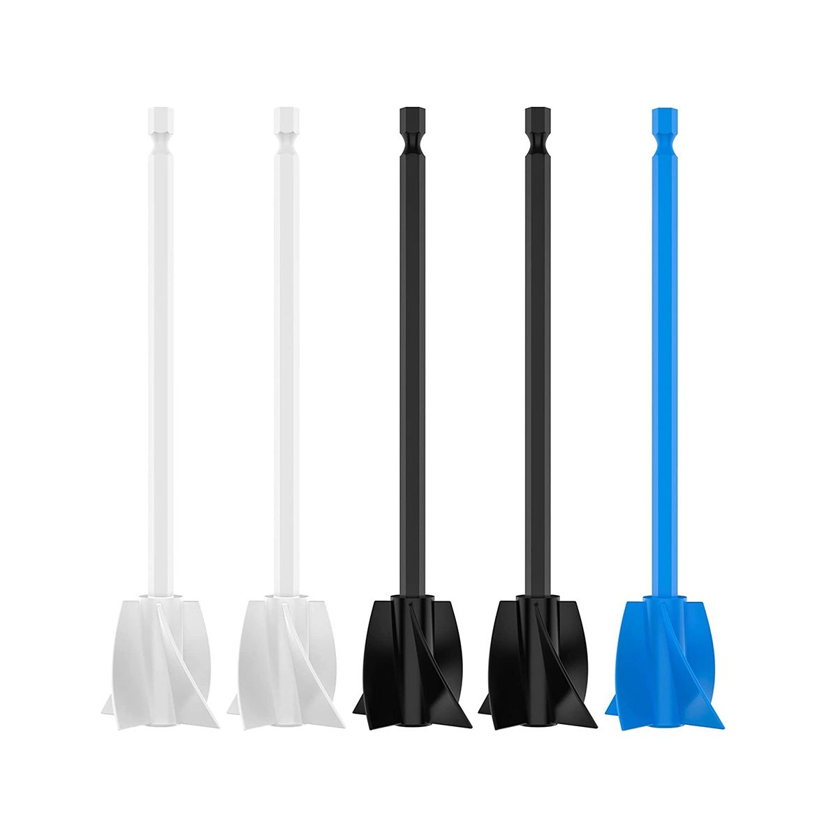 Mixer Attachment Drill for Resin, Pack of 5 Epoxy Resin