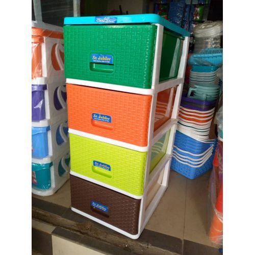 Plastic Children Baby Wardrobe - Multicolour
