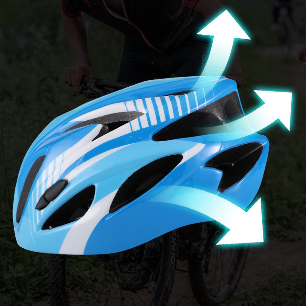 Kids Bike   Accessories Detachable Pad Blue