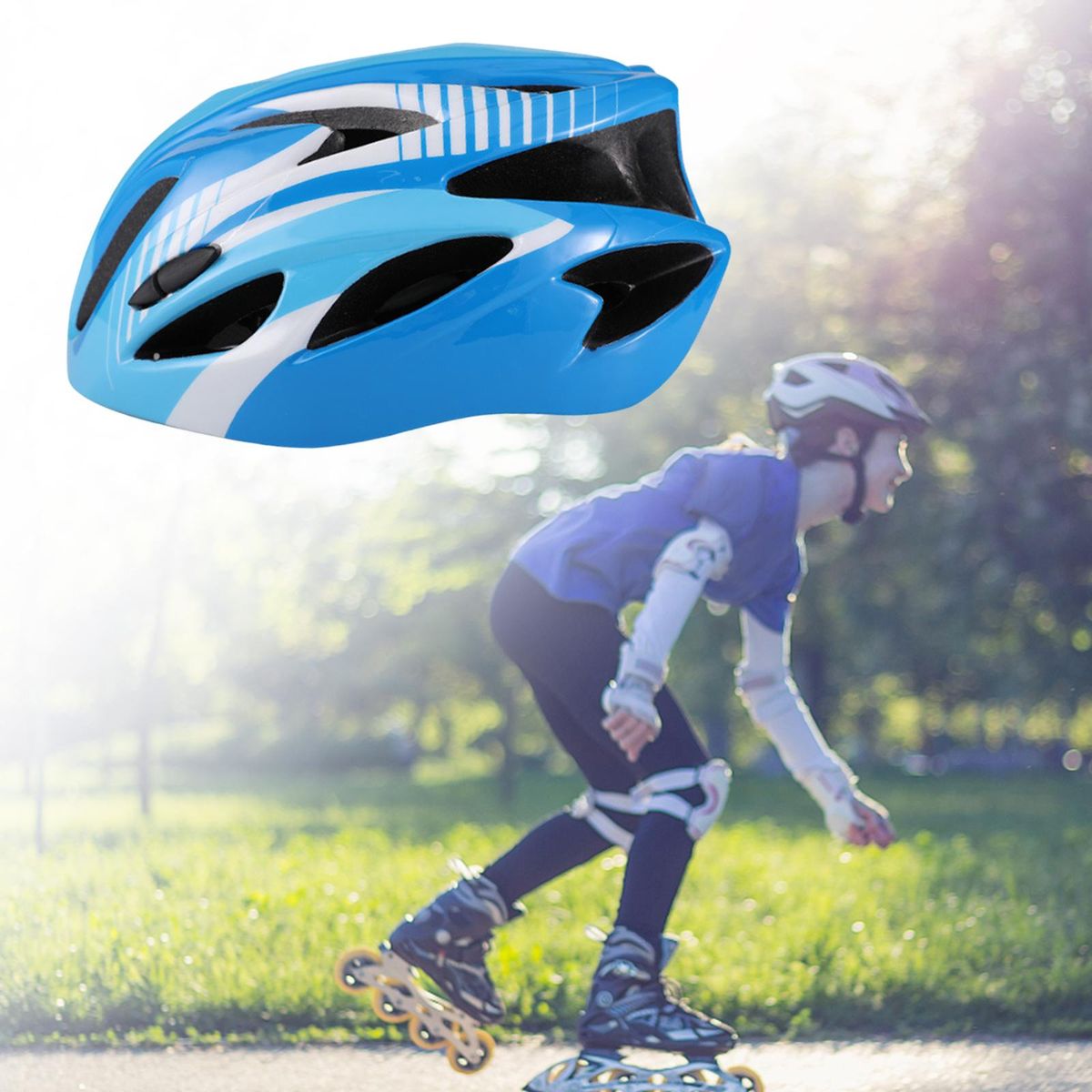 Kids Bike   Accessories Detachable Pad Blue