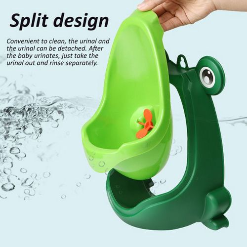 Toilet Training Lovely Frog Baby Boys Pee Potty Removable
