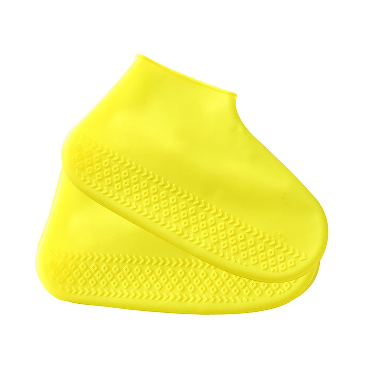 Waterproof Silicone Shoe Covers For Rain Travel Yellow S