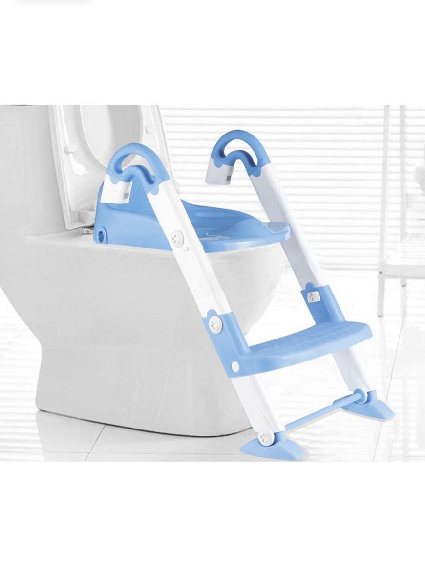 3 In 1 Foldable Toilet Potty Seat Training Ladder Chair